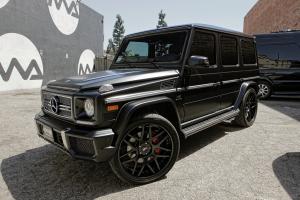 Mercedes-AMG G63 in Black on Forgiato Wheels (S202) 2016 года